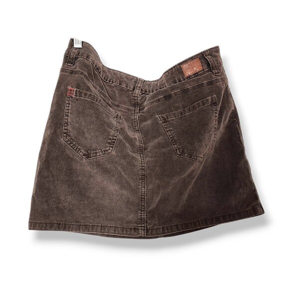 Urban Outfitters BDG NWT $48 brown corduroy high waisted mini skirt women's 4 - Picture 3 of 4